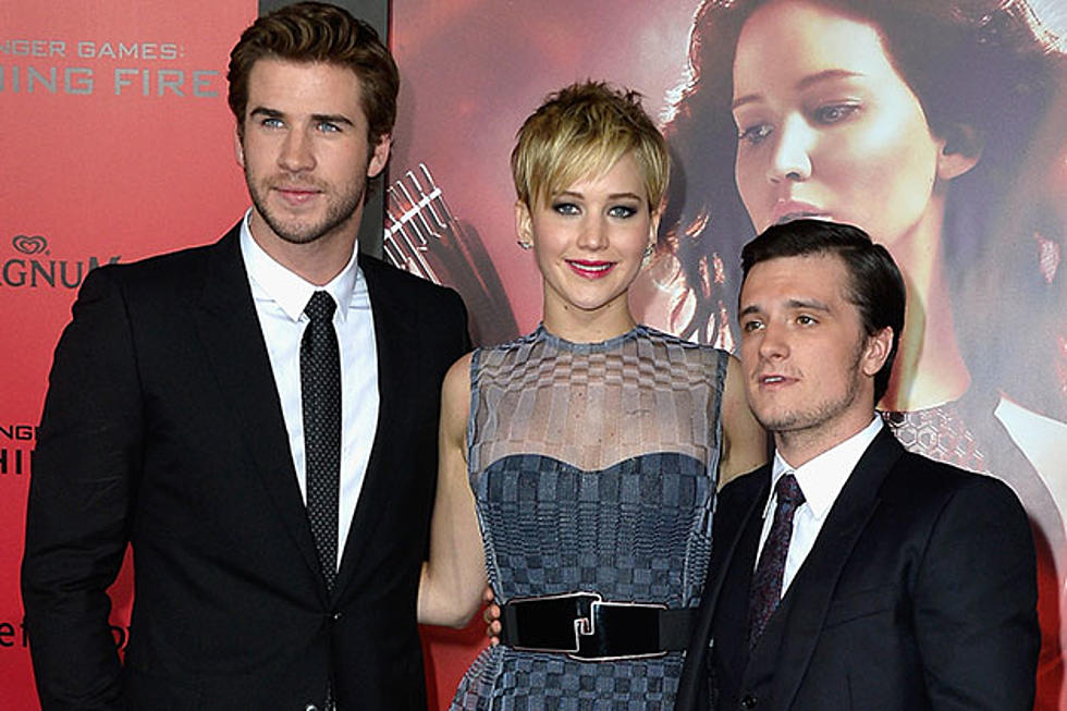 See Jennifer Lawrence, Josh Hutcherson and Liam Hemsworth on Set of ‘The Hunger Games: Mockingjay’ [PHOTOS]