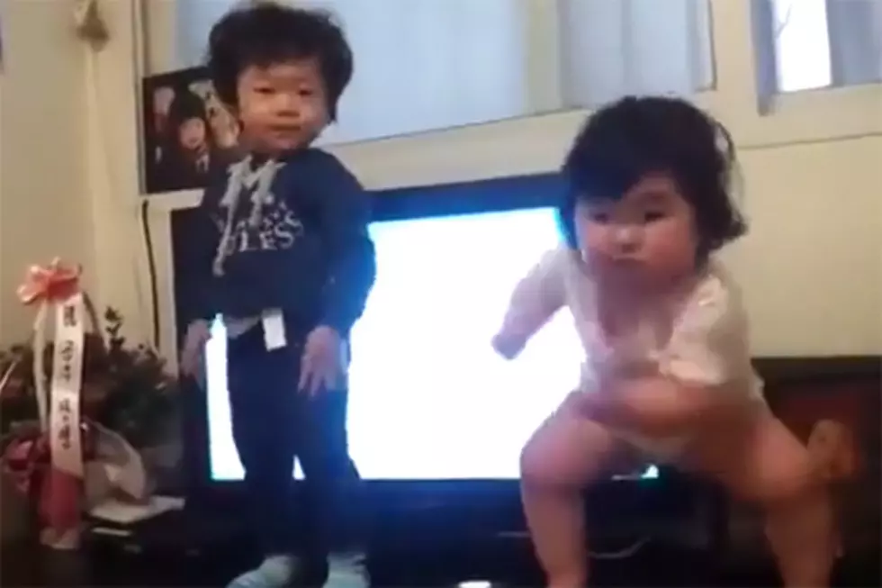 Adorable Korean Toddler Shows Off Amazing Dance Moves [VIDEO]