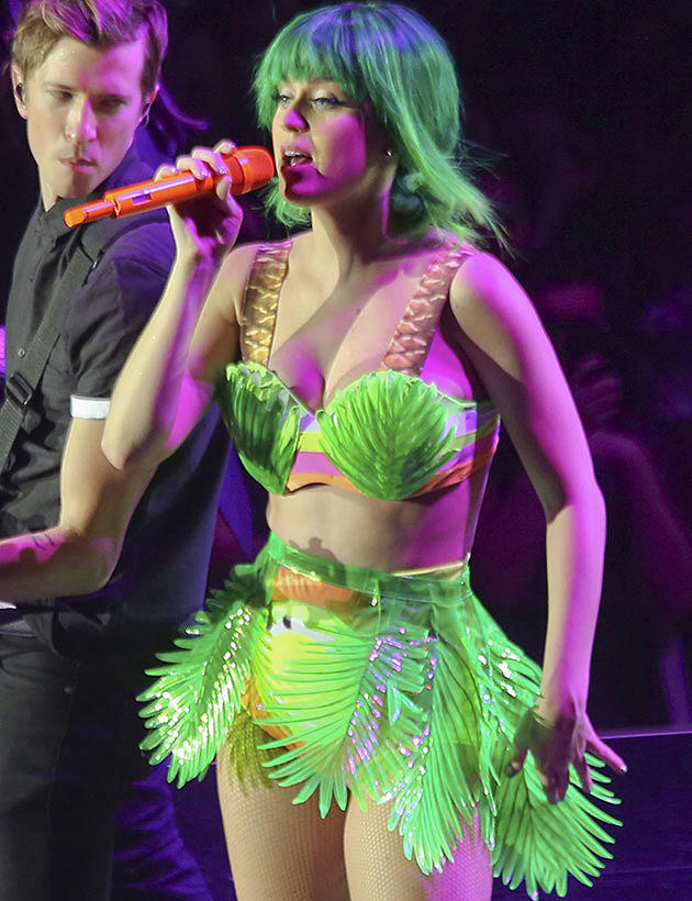 Katy Perry Goes Crazy with Color on First Night of Tour