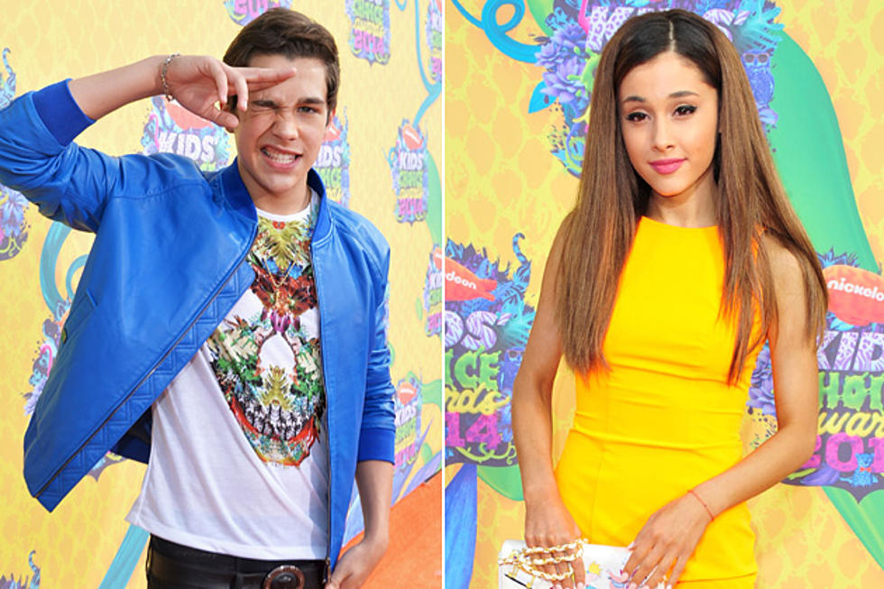 Austin Mahone + Ariana Grande Get Hilarious on &#8216;American Idol&#8217; [PHOTOS + VIDEOS]