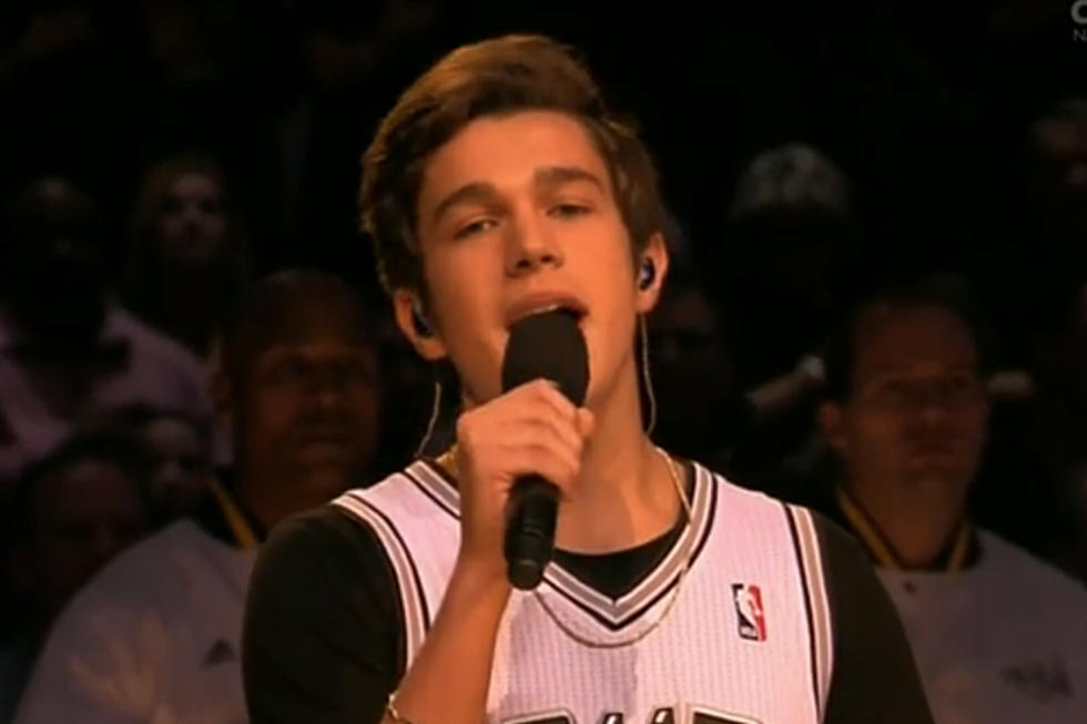 Austin Mahone Calls Justin Bieber Comparisons ‘Obnoxious,’ Sings National Anthem [VIDEO]