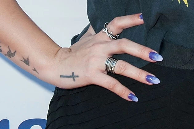 Demi Lovato gets another tattoo, says, 'Now I'm a warrior' - Los Angeles  Times