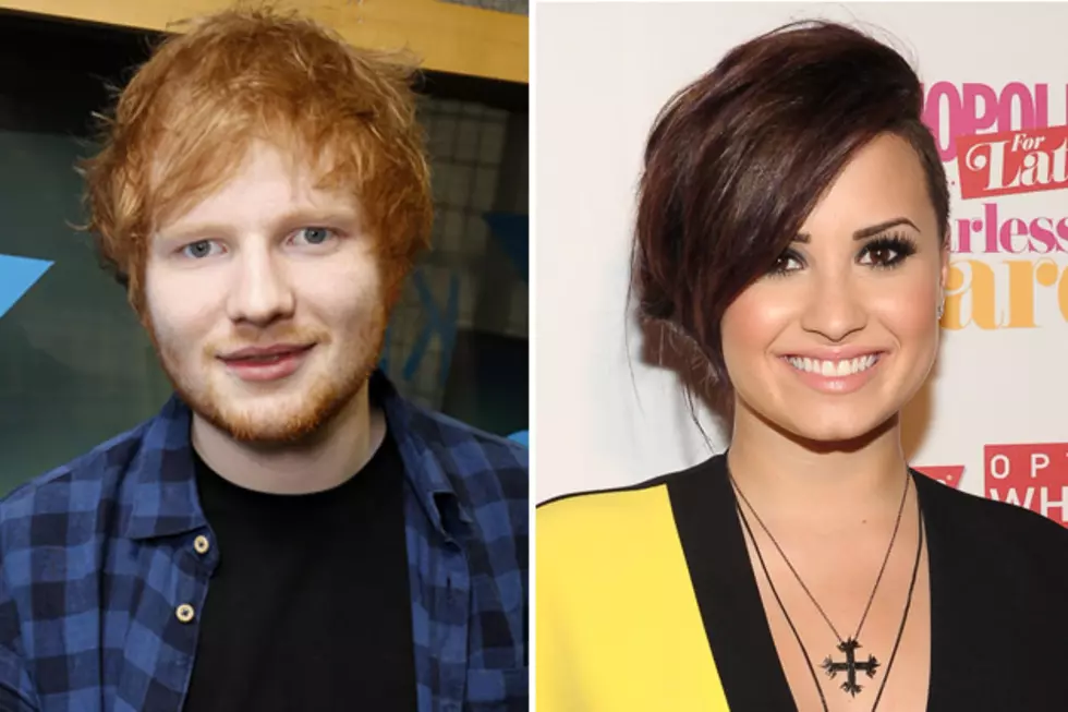 Ed Sheeran + Demi Lovato Win PopCrush Prom King + Queen 2014!