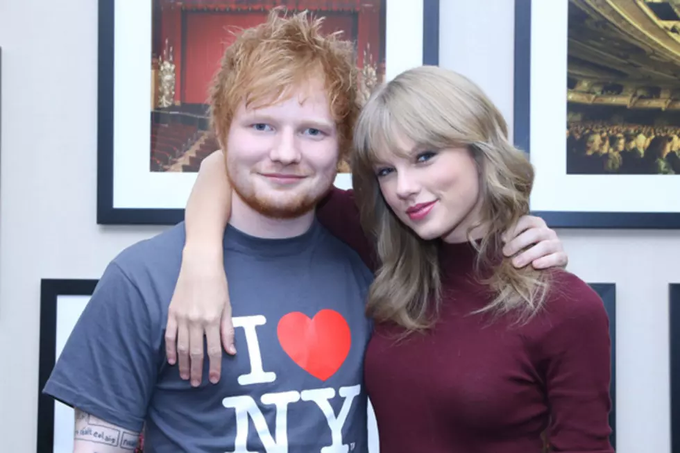 Taylor Swift Made Ed Sheeran a Drake-Themed Needlepoint