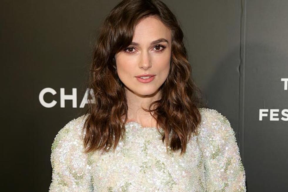 Keira Knightley Talks Working With Adam Levine + Getting Red Carpet-Ready [PHOTO]
