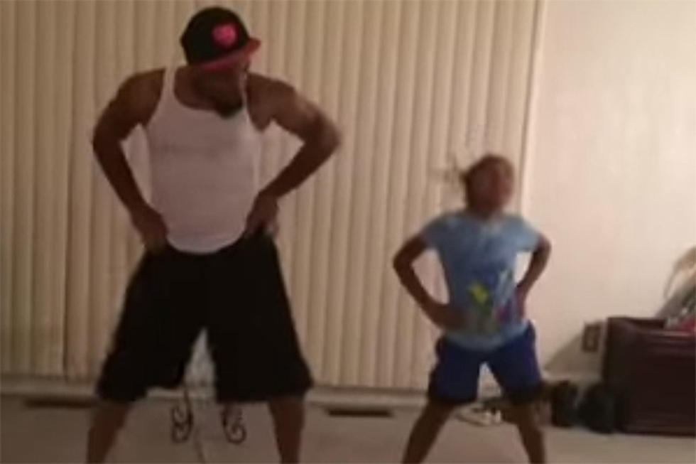 Dad and Daughter Have Dance Off to Ariana Grande’s ‘Problem’! [VIDEO]