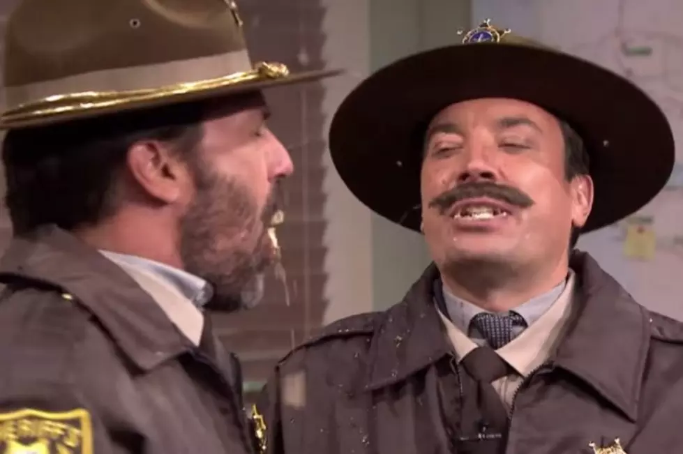 Jimmy Fallon and Jon Hamm Spit Food in Each Other&#8217;s Faces in Skit [VIDEO]