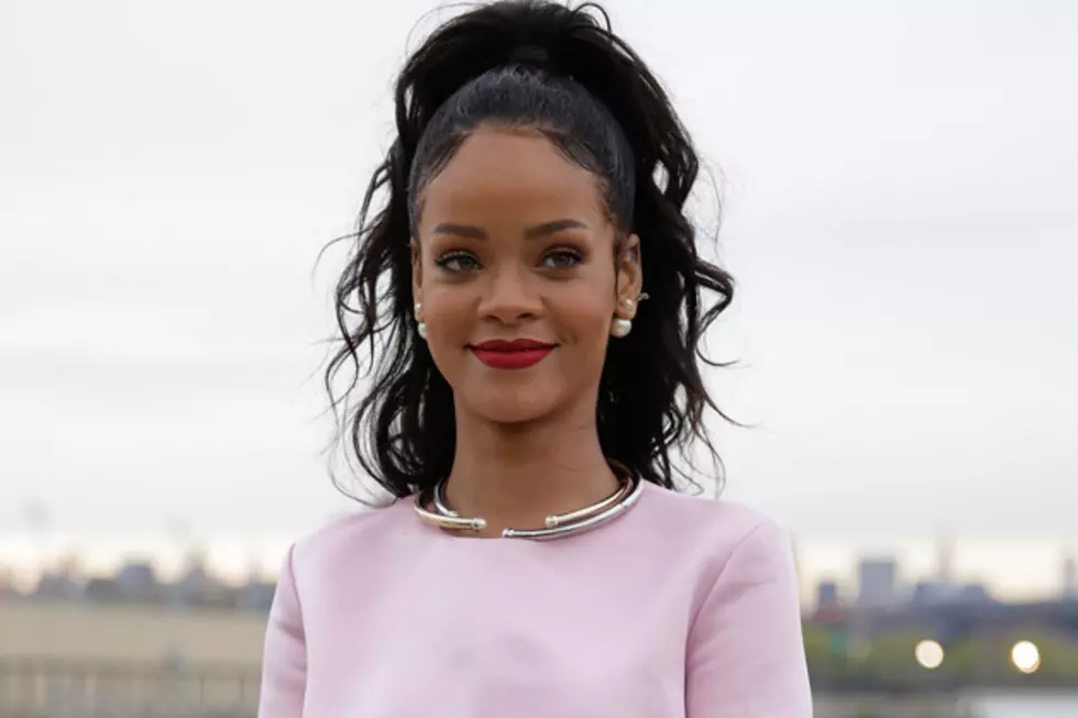 Rihanna Steps Out in Pink Lingerie in NYC [PHOTO]