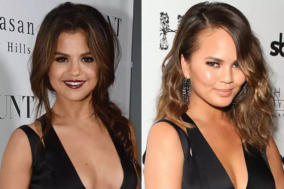 Selena Gomez vs. Chrissy Teigen: Who Wore the Little Black Cutout Dress Best? &#8211; Readers Poll