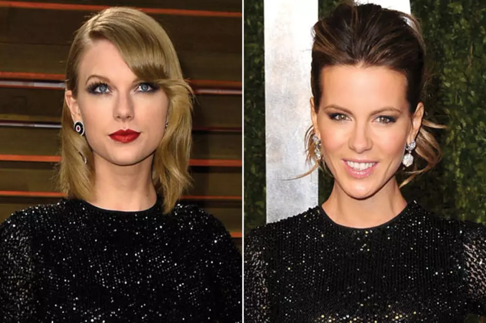 Taylor Swift vs. Kate Beckinsale: Who Wore the Black Sequined Gown Best?