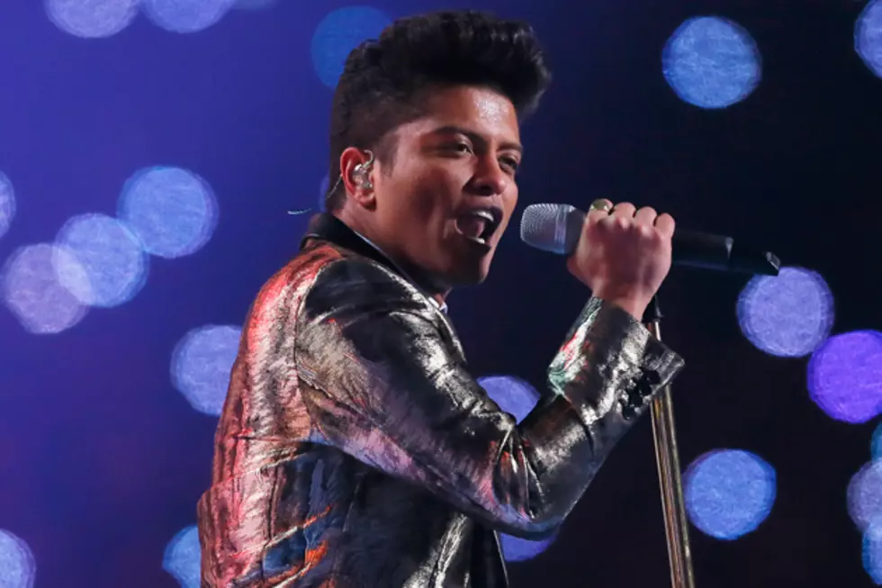 Bruno Mars Charms NYC Fans, With Special Guest Pharrell
