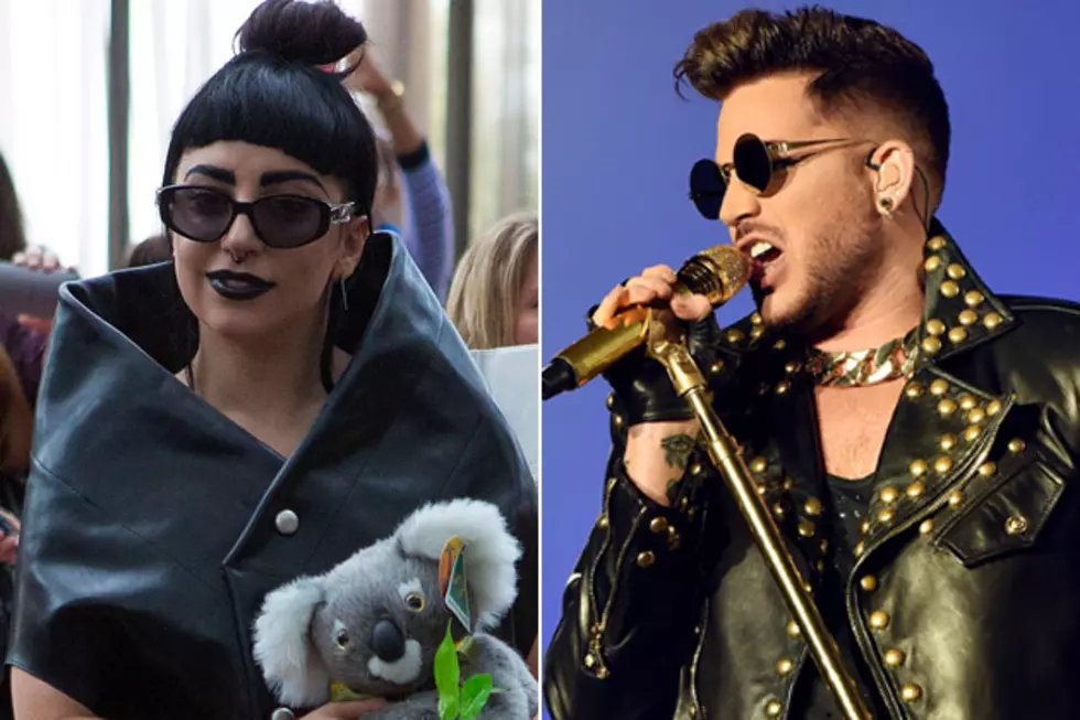 Lady Gaga + Adam Lambert Surprise Fans With Epic Performance of Queen&#8217;s &#8216;Another One Bites the Dust&#8217; [VIDEO]