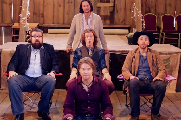 Home Free Cover Johnny Cash's 'Ring of Fire' With Pentatonix's Avi Kaplan  [VIDEO]