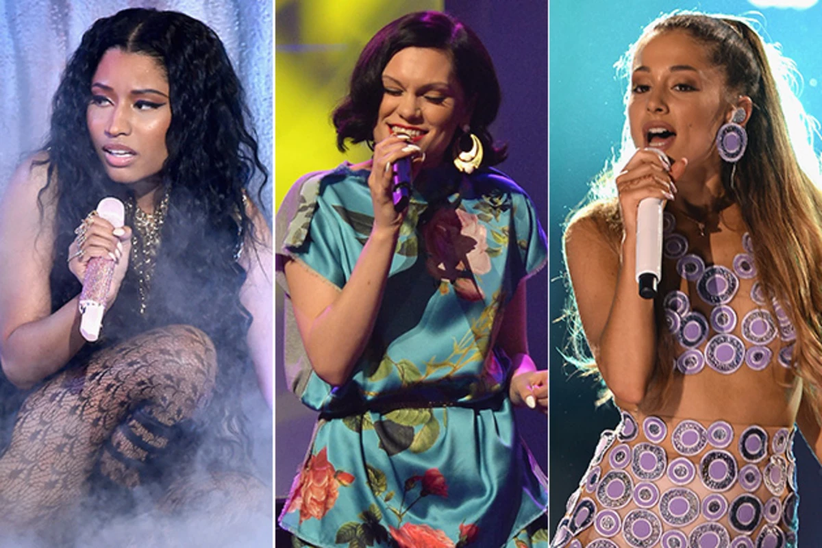 Ariana Grande, Nicki Minaj + Jessie J Open the 2014 MTV VMAs With 'Bang  Bang'