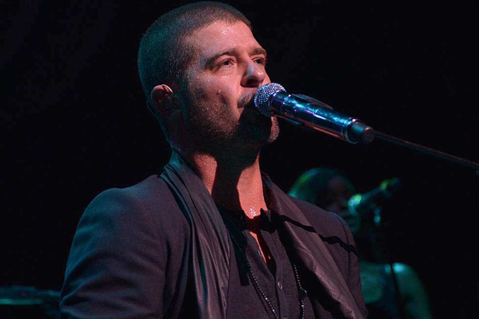 Robin Thicke Admits He Was Drunk and High During Interviews, Didn’t Write ‘Blurred Lines’
