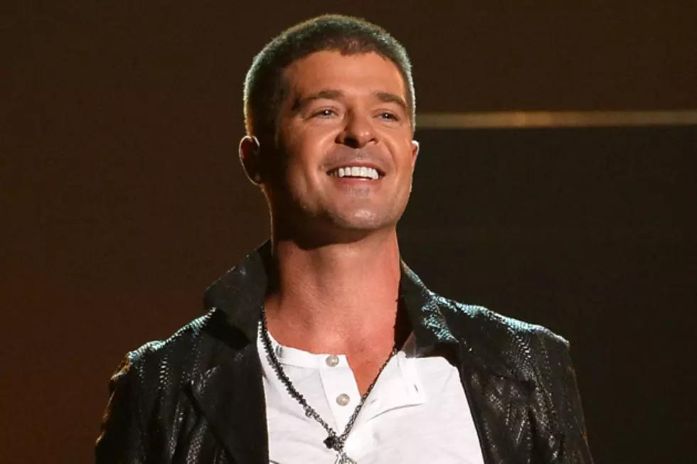 Robin Thicke Reportedly Ticketed for Loud Partying + Ignoring Police