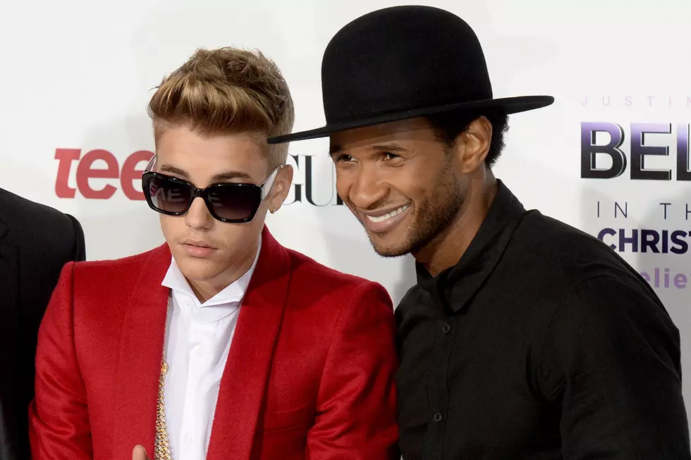 Usher on Bieber