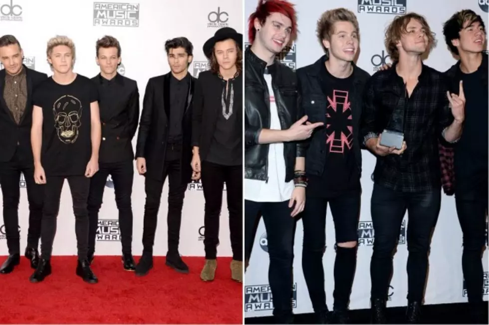 One Direction Vs 5 Seconds Of Summer Whose 2014 Amas Look Was