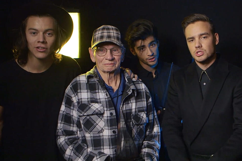 One Direction Add a Sweet Old Man to the Band [VIDEO]