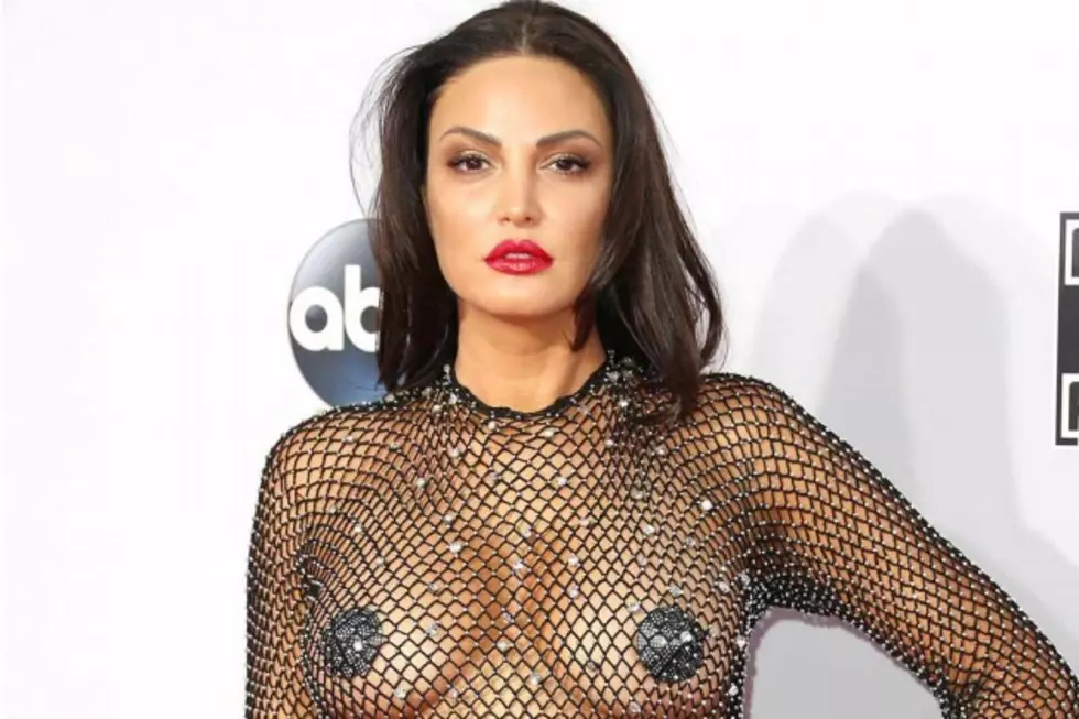 Singer Bleona Qereti Dons Completely Sheer Ensemble at 2014 American Music Awards Red Carpet [NSFW PHOTOS]