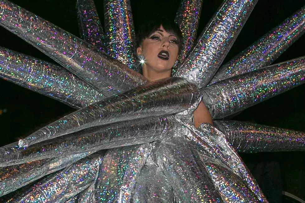 Lady Gaga’s Inflatable Star Outfit Is Her Craziest Yet [PHOTOS]