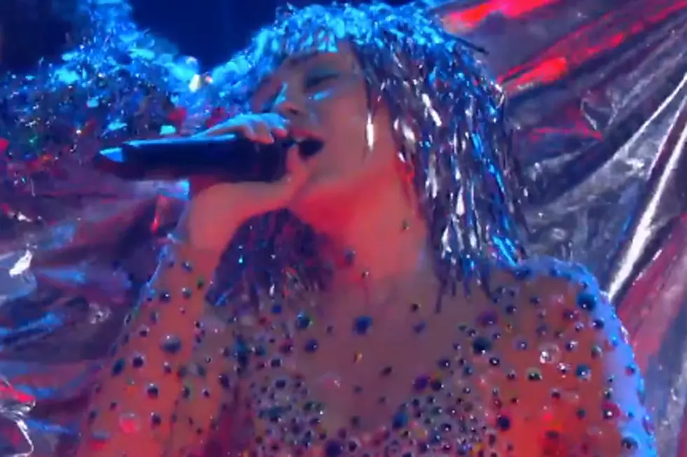 Miley, Flaming Lips On Conan