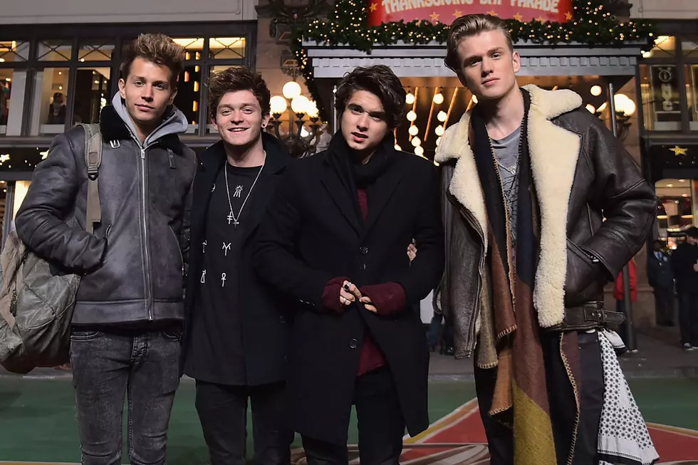 The Vamps Rock Out to 'Somebody to You' at the 2014 Thanksgiving Day Parade