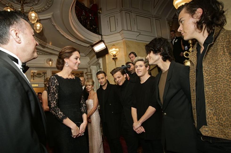 One Direction Meet Kate Middleton and Prince William [PHOTOS + VIDEO]