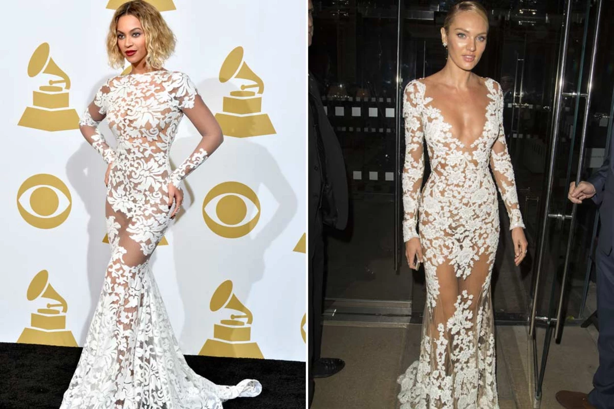 Beyonce vs. Victoria's Secret Model Candice Swanepoel: Who Wore It Better?