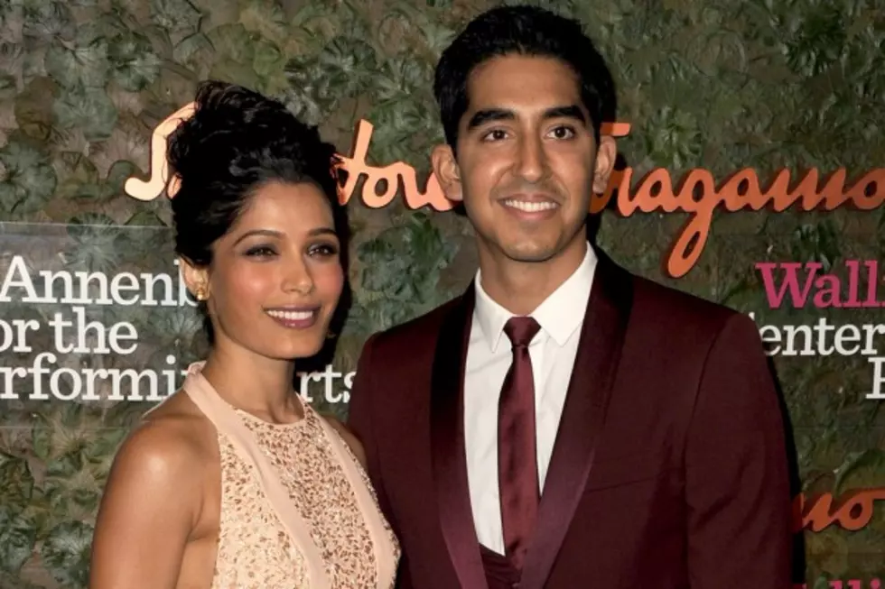 Dev Patel and Freida Pinto Split