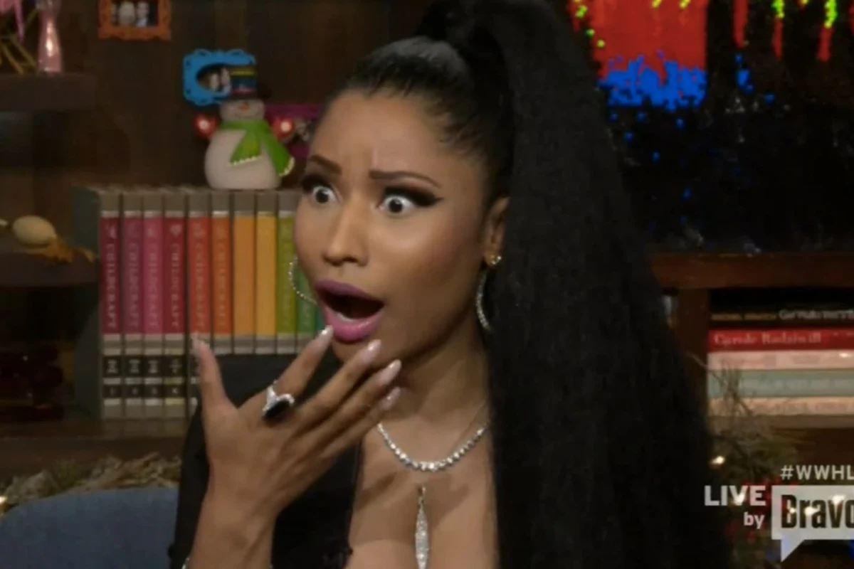 Nicki Minaj Suffers a Small Nip Slip—See the Pics!