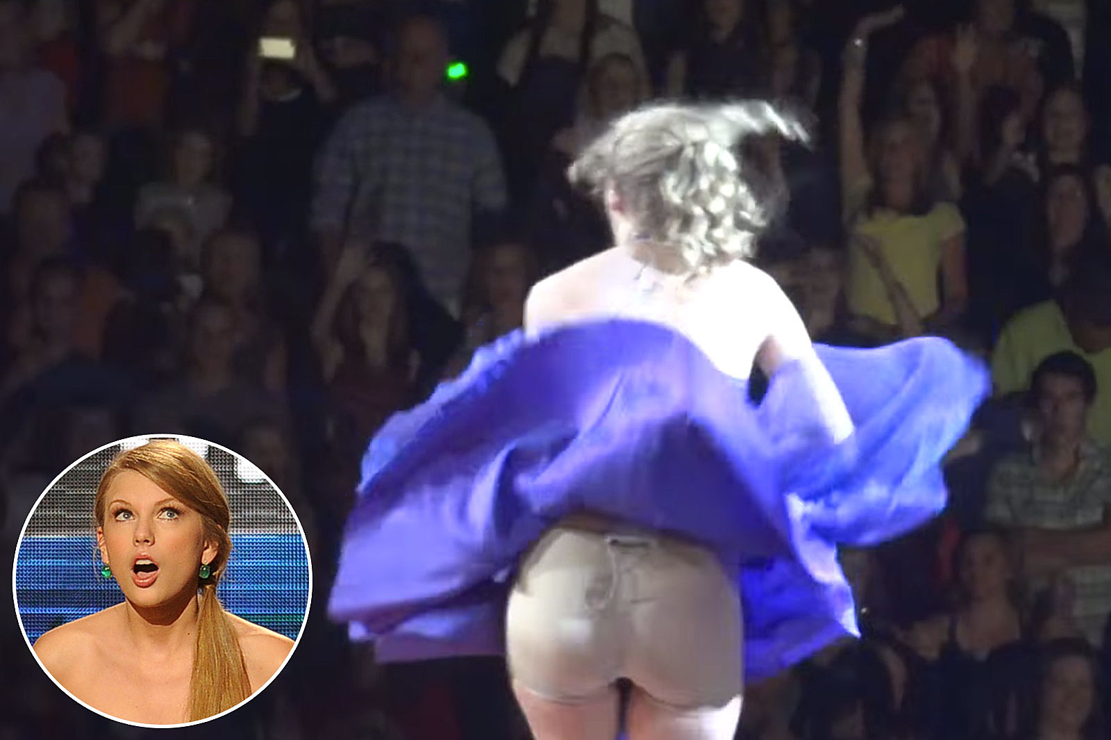 Charlie XCX Had a Wardrobe Malfunction During Taylor Swift's