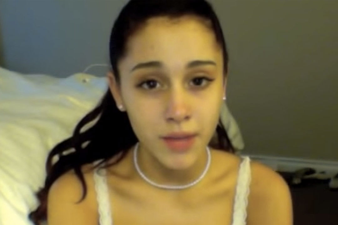 Remember Ariana Grandes Adorable Makeup Tutorial Video