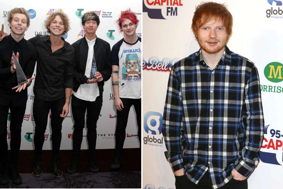 5SOS vs. Ed Sheeran: Whose 'Kiss Me' Song Do You Like Better?