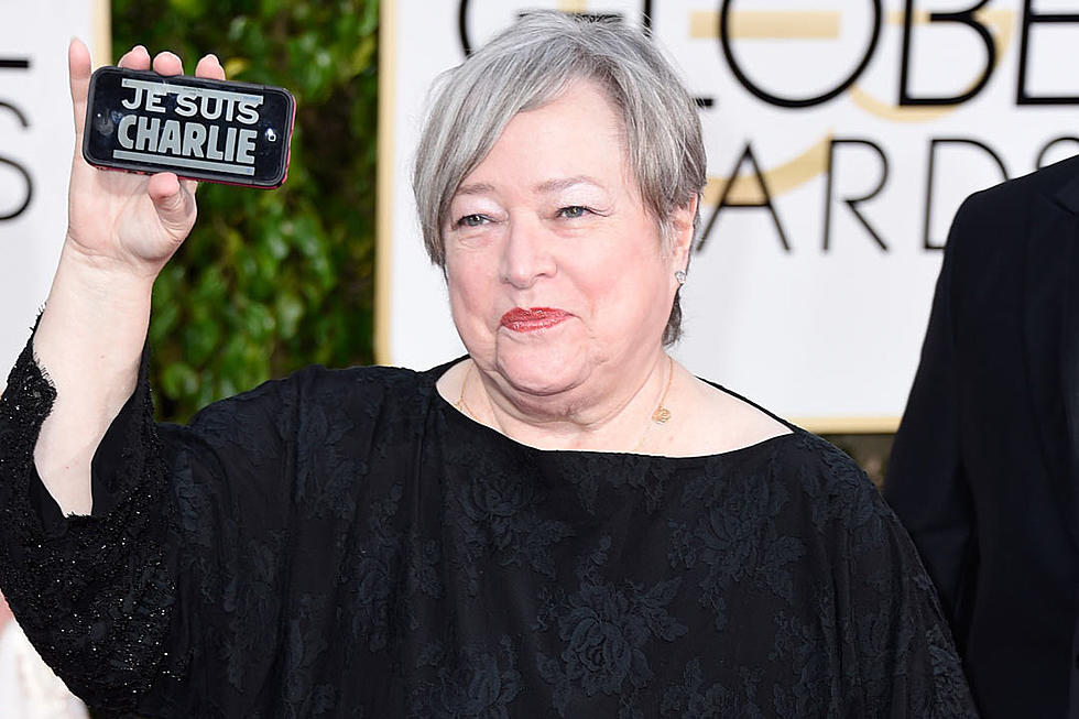Was Kathy Bates Injured or Just Starstruck at the 2015 Golden Globes?