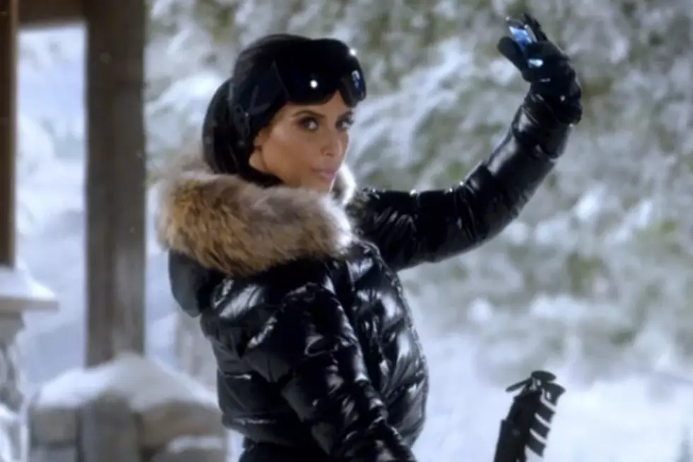 Kim Kardashian Mocks Her Self Ie In Super Bowl Commercial