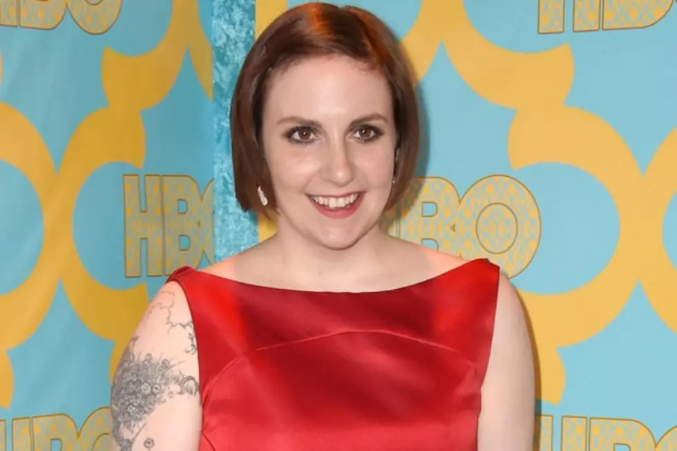 Lena Dunham Poses Topless in Nude Pasties