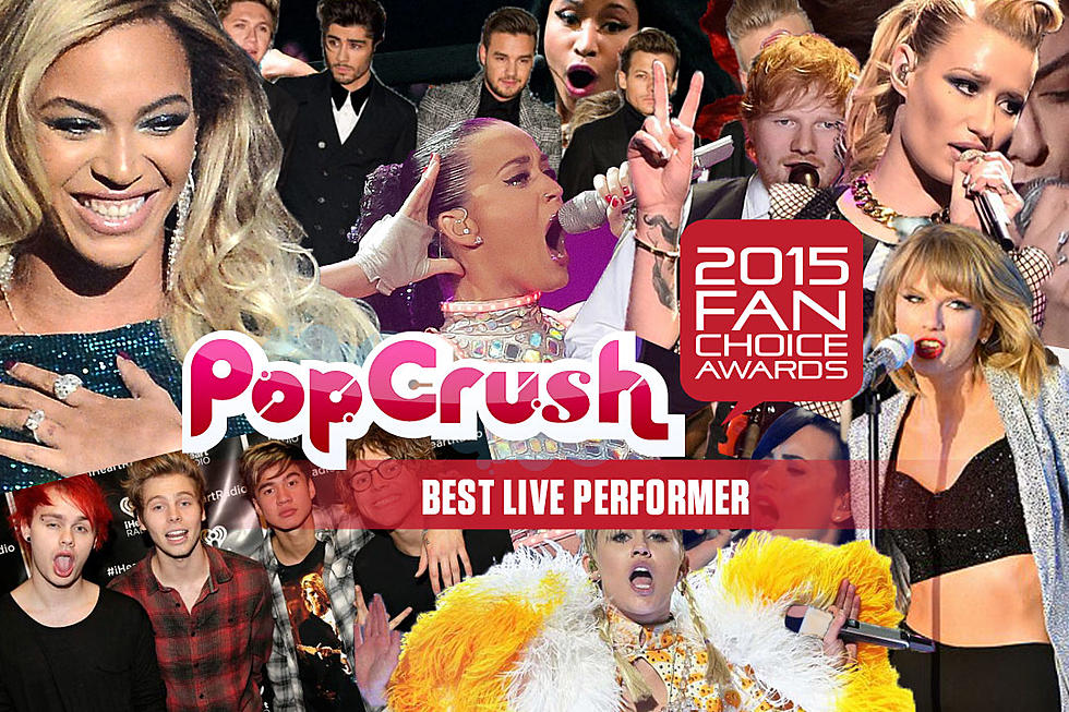 Best Live Performer - 2015 PopCrush Fan Choice Awards