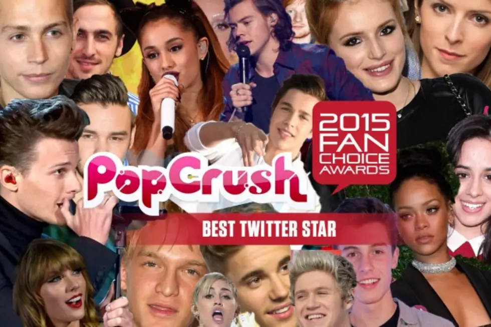 Best Twitter Star &#8211; 2015 PopCrush Fan Choice Awards