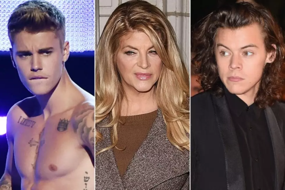 Kirstie Alley Wants to Make Out With Justin Bieber, Marry Harry Styles