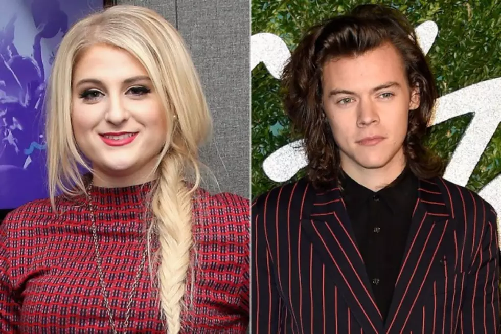 Meghan Trainor Plays Snippet of New Song &#8216;London Lights,&#8217; Insists She Isn&#8217;t Dating Harry Styles