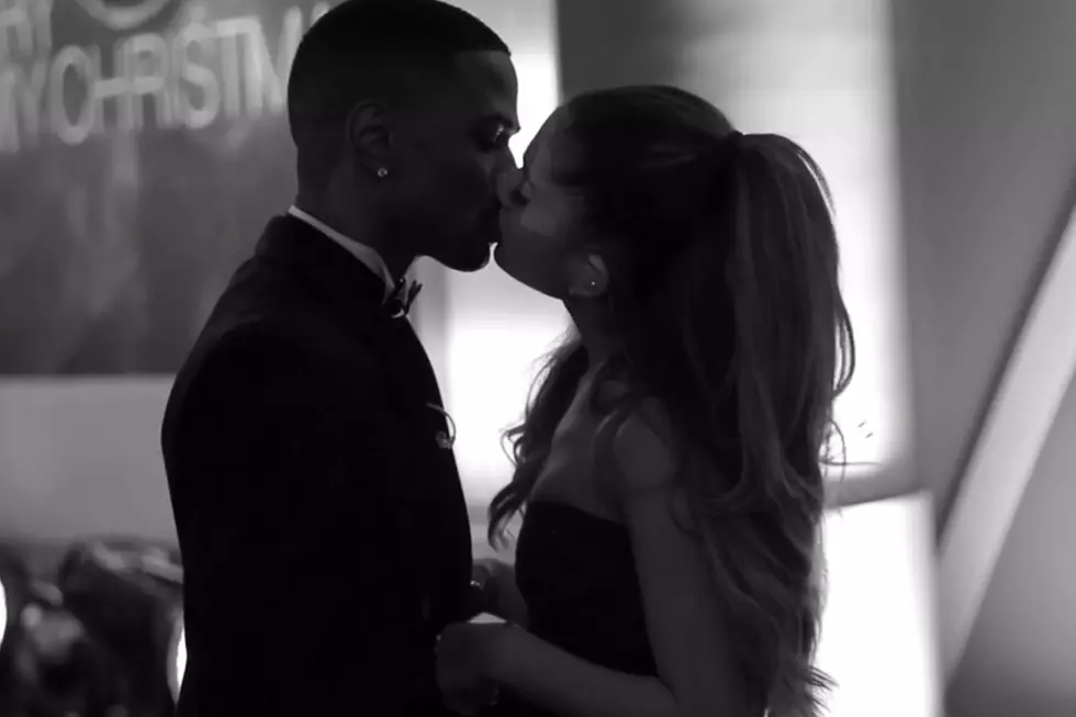 Ariana Grande + Big Sean Kiss in Rapper's Inspirational Vlog
