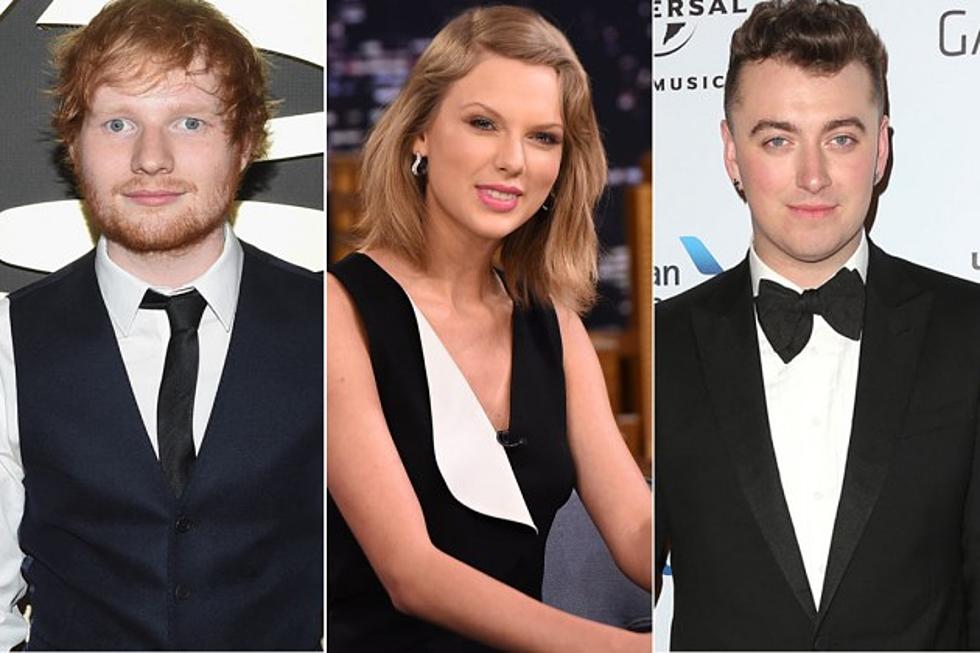 Taylor Swift Reveals Who Would Win in a Fight: Ed Sheeran or Sam Smith