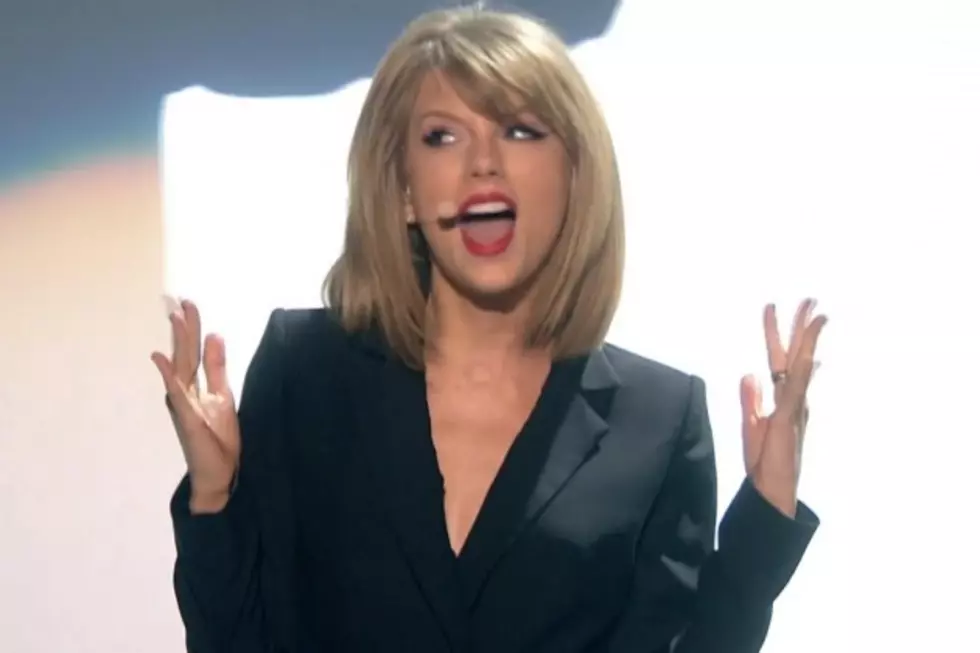 Taylor Swift Performs &#8216;Blank Space&#8217; at 2015 BRIT Awards