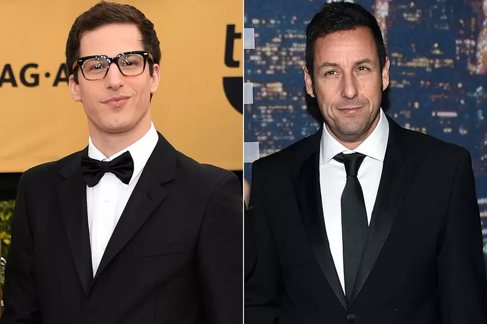 Andy Samberg + Adam Sandler Sing About Breaking Character on ‘Saturday Night Live’ 40th Anniversary Special [VIDEO]
