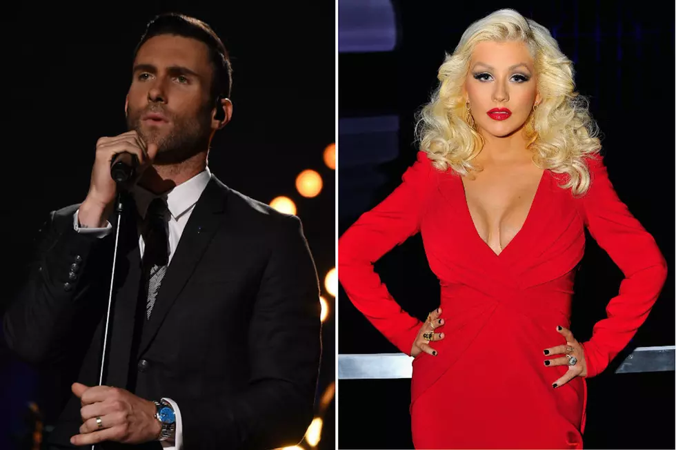 Adam Levine Shoots Back at Christina Aguilera on 'The Voice'