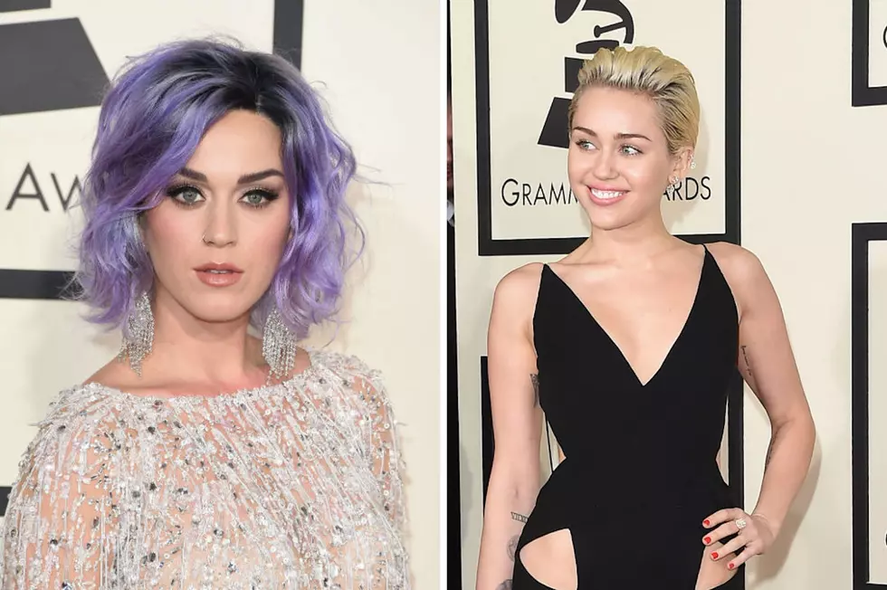 Katy Perry Sounds Off on Miley Cyrus Kiss