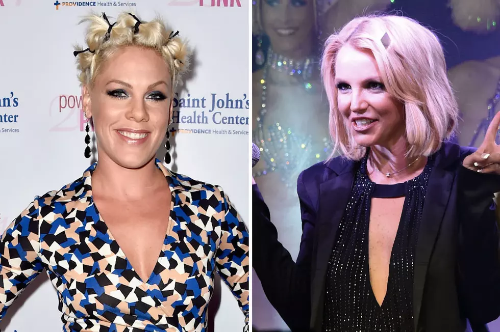 Pink Calls Out Britney Spears for Lip Syncing