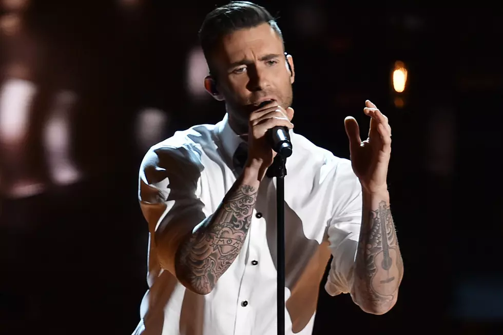 Adam Levine Hits Fan on the Head With Microphone [VIDEO]