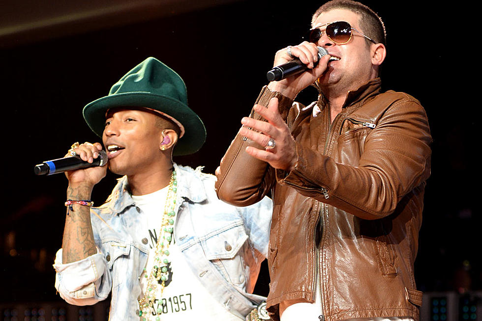 Robin Thicke and Pharrell File Motion for New 'Blurred Lines' Trial